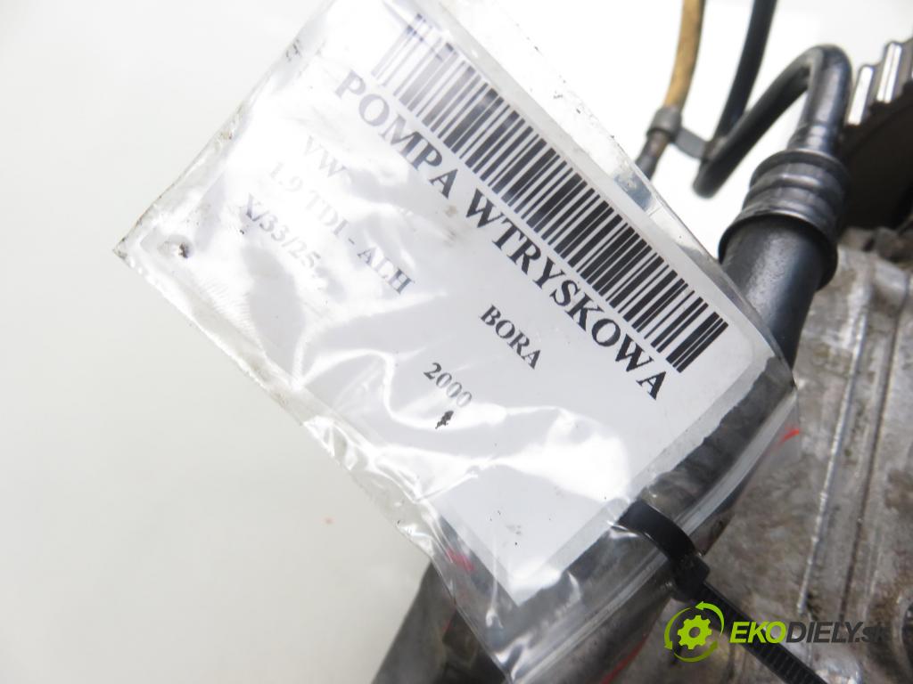 VW BORA (1J2) SEDAN 2000 66,00 1.9 TDI 90 - ALH 1896,00 Pumpa vstrekovacia 038130107D ; 0460404977 (Vstrekovacie čerpadlá)