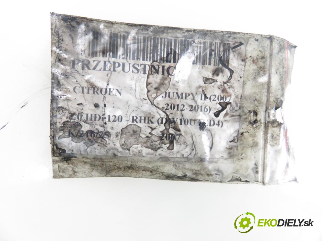 CITROEN JUMPY Skrzynia FURGON 2007 88,00 2.0 HDi 120 - RHK (DW10UTED4) 1997,00 Škrtiaca klapka 9659041880 (Škrtiace klapky)