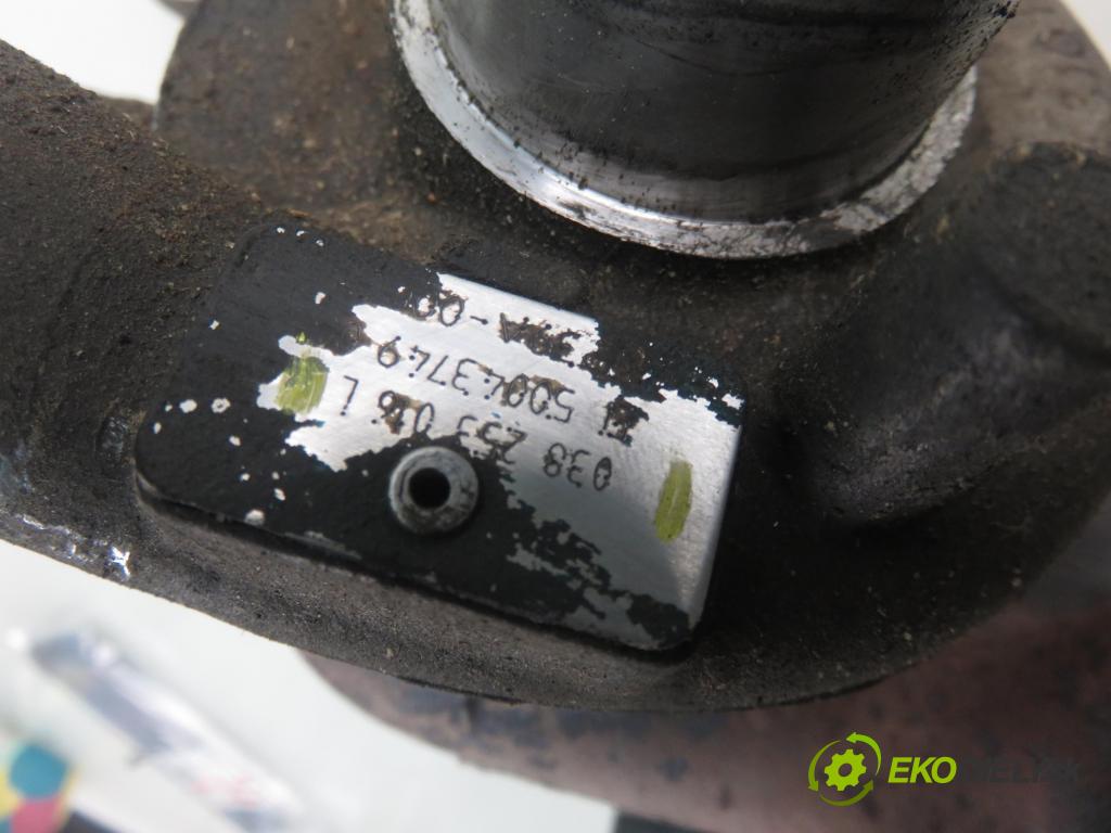 VW GOLF IV (1J1) HB 1999 74,00 1.9 TDI 4motion - ATD 1896,00 RYCHLONABÍJEČKA: 038253016L (Turbodúchadla (kompletní))