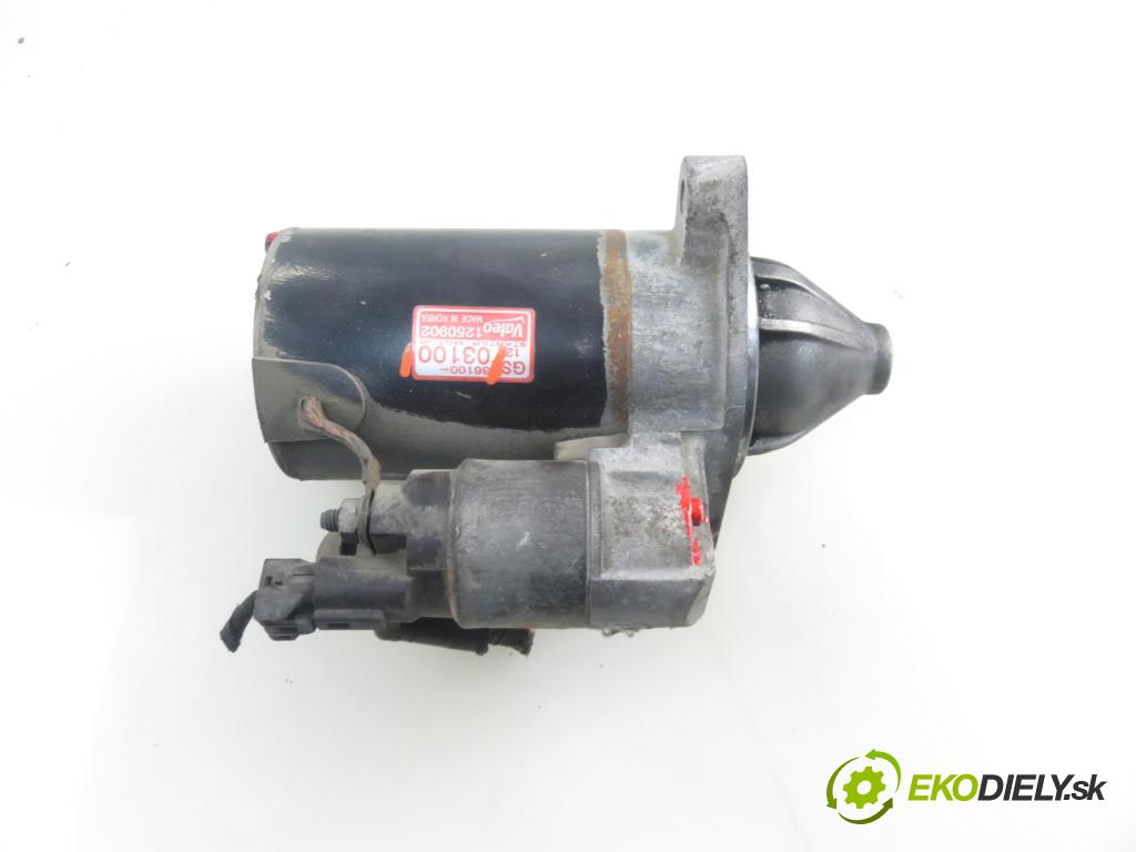 HYUNDAI i20 (PB, PBT) HB 2012 63,00 1.2 - G4LA 1248,00 startér 3610003100 (Startér)