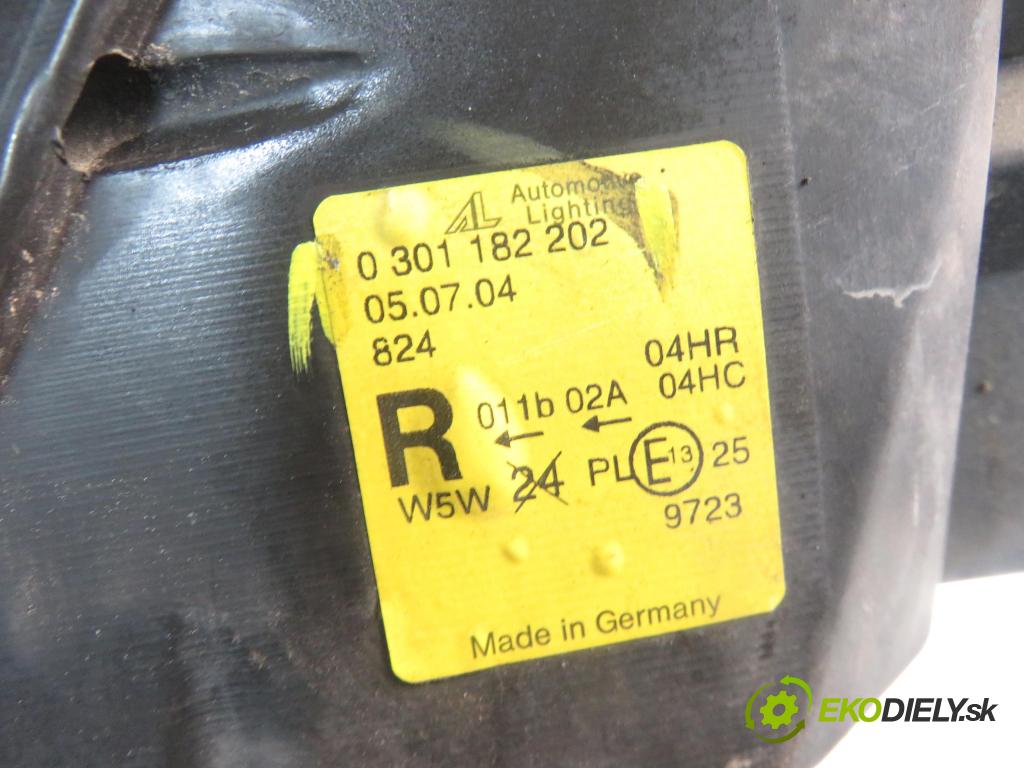 VW SHARAN (7M8, 7M9, 7M6) MINIVAN 2003 85,00 1.9 TDI PD 115 - AUY 1896,00 světlo PP 0301182202