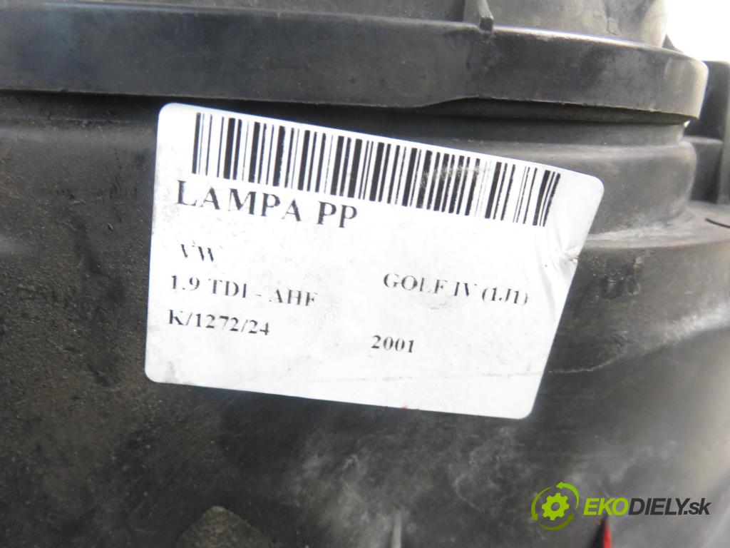 VW GOLF IV (1J1) HB 2001 81,00 1.9 TDI - AHF 1896,00 světlo PP 1J1941016C