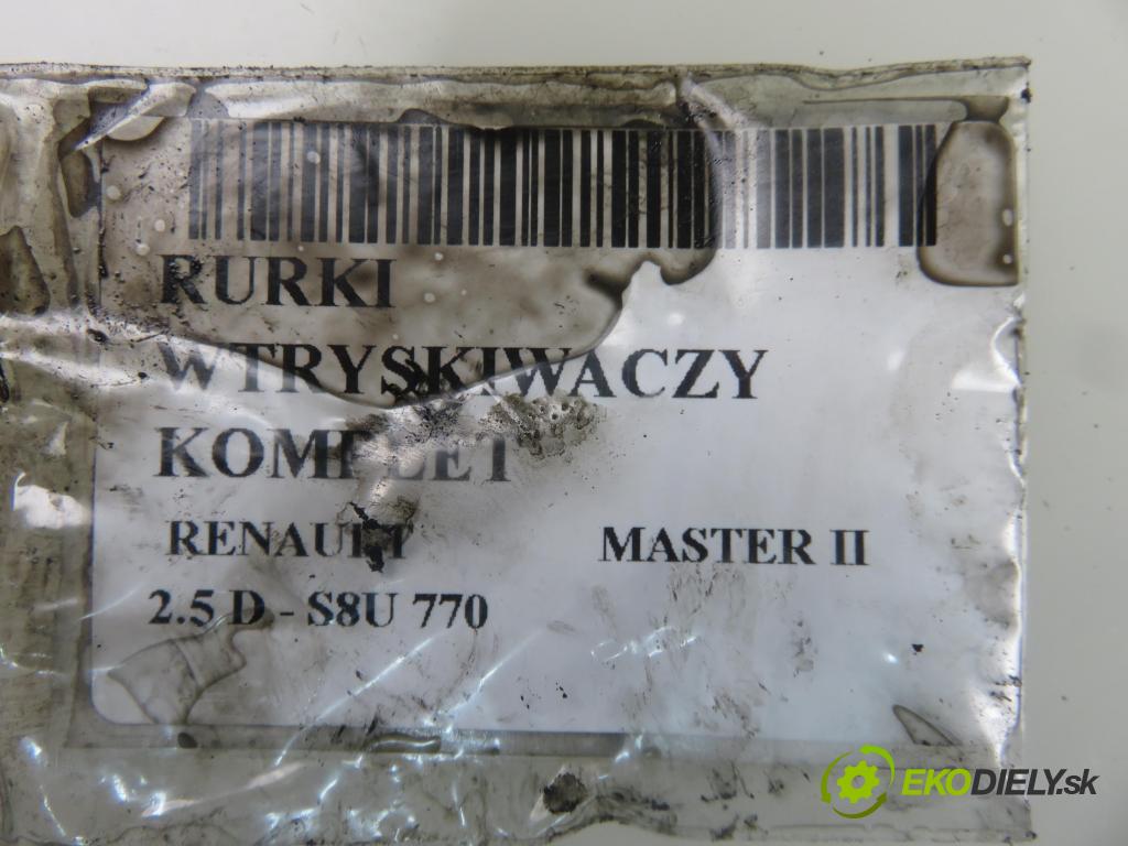 RENAULT MASTER II Autobus (JD) BUS 2000 59,00 2.5 D - S8U 770 2499,00 rúrky VSTREKOVAČE: