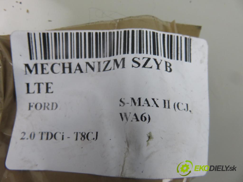 FORD S-MAX II (CJ, WA6) MINIVAN 2016 132,00 2.0 TDCi 180 - T8CJ 1997,00 mechanismus oken LTE EM2BR27001AC