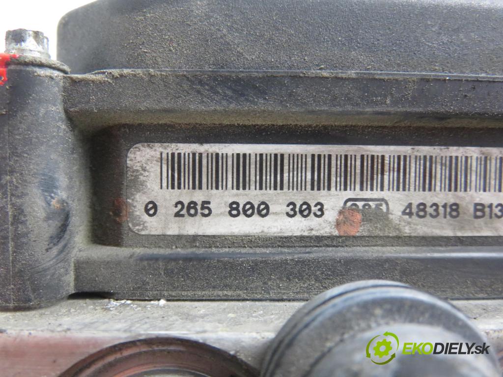 OPEL CORSA C (X01) HB 2004 51,00 1.3 CDTI - Z 13 DT 1248,00 Pumpa ABS 0265800303 ; 0265231306 (Pumpy ABS)