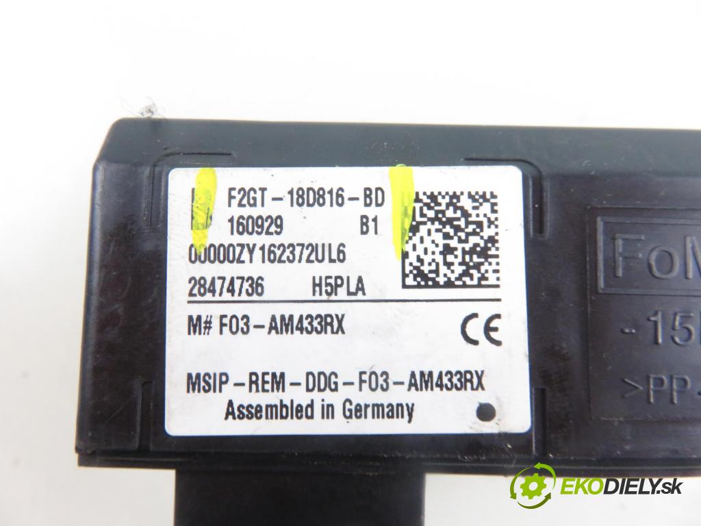 FORD S-MAX II (CJ, WA6) MINIVAN 2016 132,00 2.0 TDCi 180 - T8CJ 1997,00 MODUL KEYLESS F2GT18D816BD