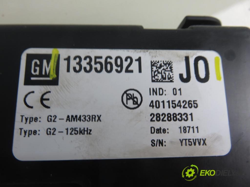 OPEL MERIVA B nadwozie wielkoprzestrzenne (MPV) (S10) MINIVAN 2011 74,00 1.4 - A 14 XER 1398,00 MODUL BSI 13356921 ; 13356921JO