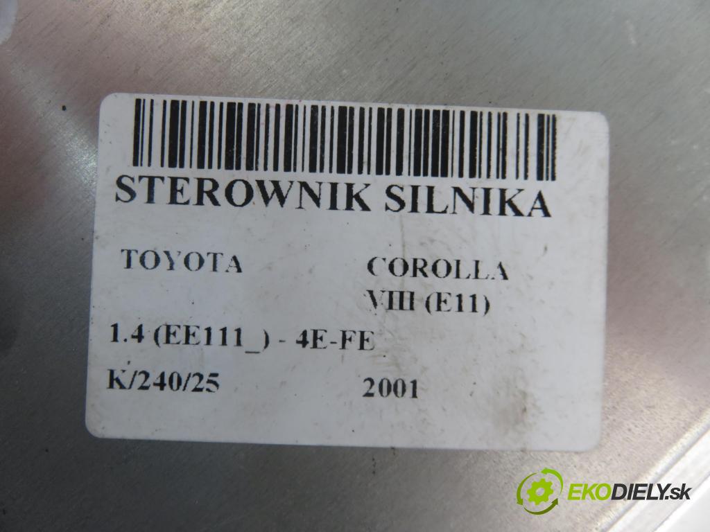 TOYOTA COROLLA Liftback (_E11_) LIFTBACK 2001 63,00 1.4 (EE111_) - 4E-FE 1332,00 Riadiaca jednotka Motor 0261206229 ; 8966102662