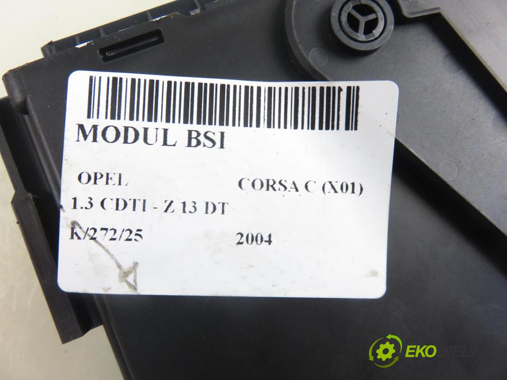 OPEL CORSA C (X01) HB 2004 51,00 1.3 CDTI - Z 13 DT 1248,00 MODUL BSI 13111111YF ; 5WK48664D