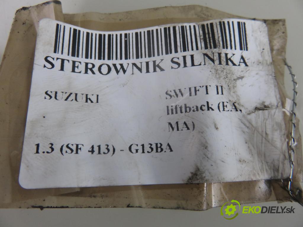 SUZUKI SWIFT II liftback (EA, MA) HB 2001 52,00 1.3 (SF 413) 71 - G13BA 1298,00 Riadiaca jednotka Motor MB1120009981 ; 3392069E7