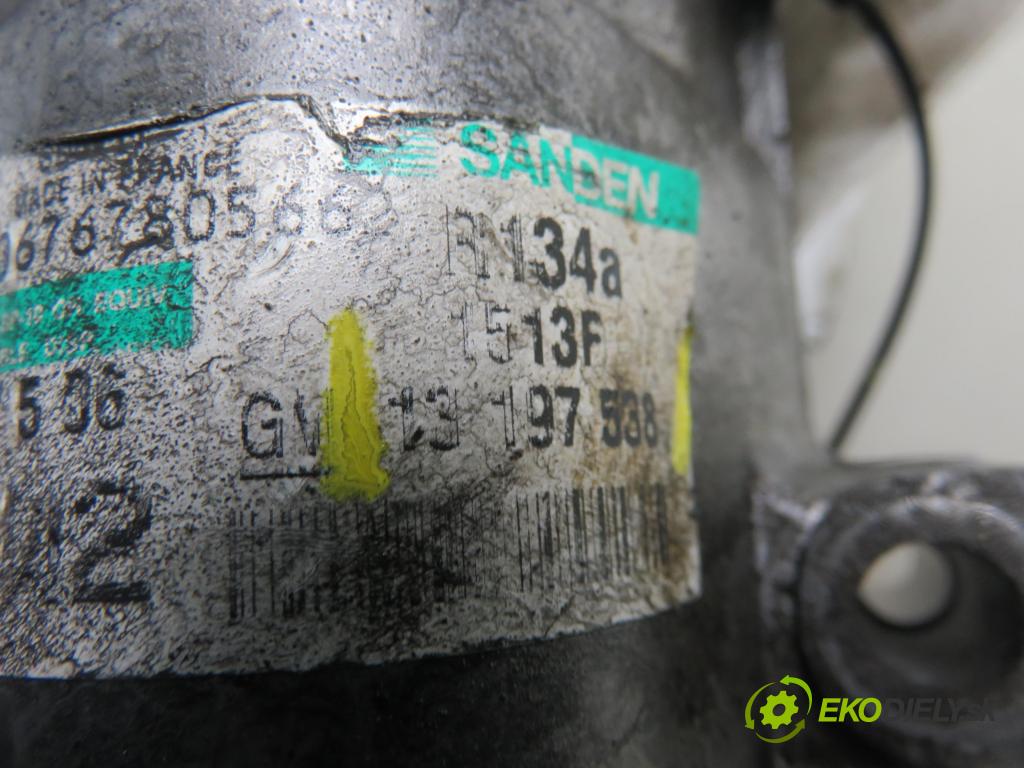 OPEL CORSA C (X01) HB 2006 51,00 1.3 CDTI - Z 13 DT 1248,00 KOMPRESOR: klimatizace  (Kompresor klimatizace)