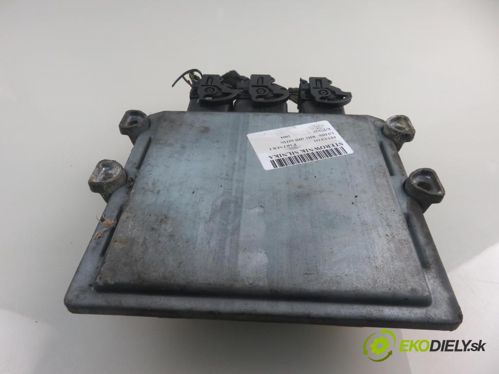 PEUGEOT PARTNER Skrzynia (5_, G_) FURGON 2004 66,00 2.0 HDi - RHY (DW10TD) 1997,00 Riadiaca jednotka Motor SW9650517880 ; HW9647423380 ; 5WS40049CT