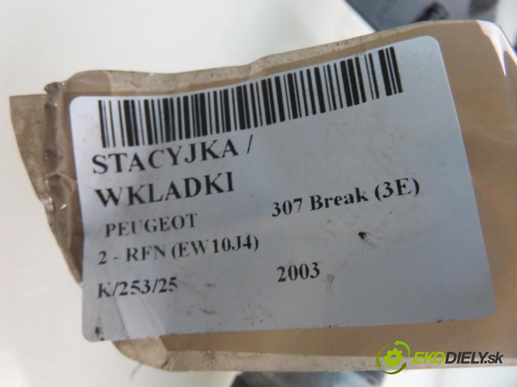 PEUGEOT 307 Break (3E) HB 2003 0,00 2 - RFN (EW10J4) 1997,00 spinačka 9648445180 (Spínacie skrinky a kľúče)