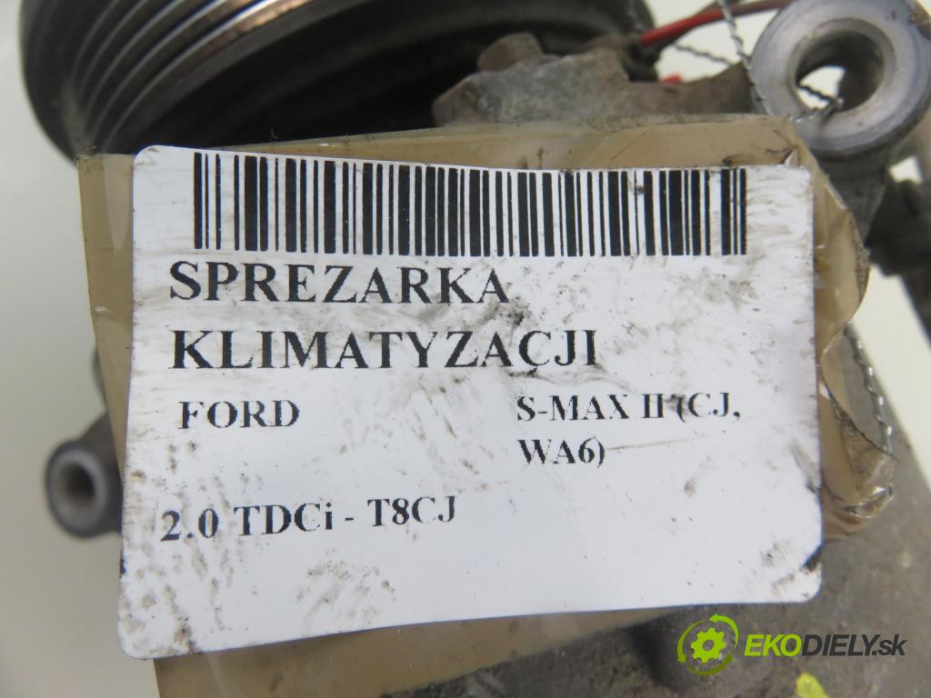 FORD S-MAX II (CJ, WA6) MINIVAN 2016 132,00 2.0 TDCi 180 - T8CJ 1997,00 KOMPRESOR: klimatizácie DG9H19D629FF (Kompresory klimatizácie)