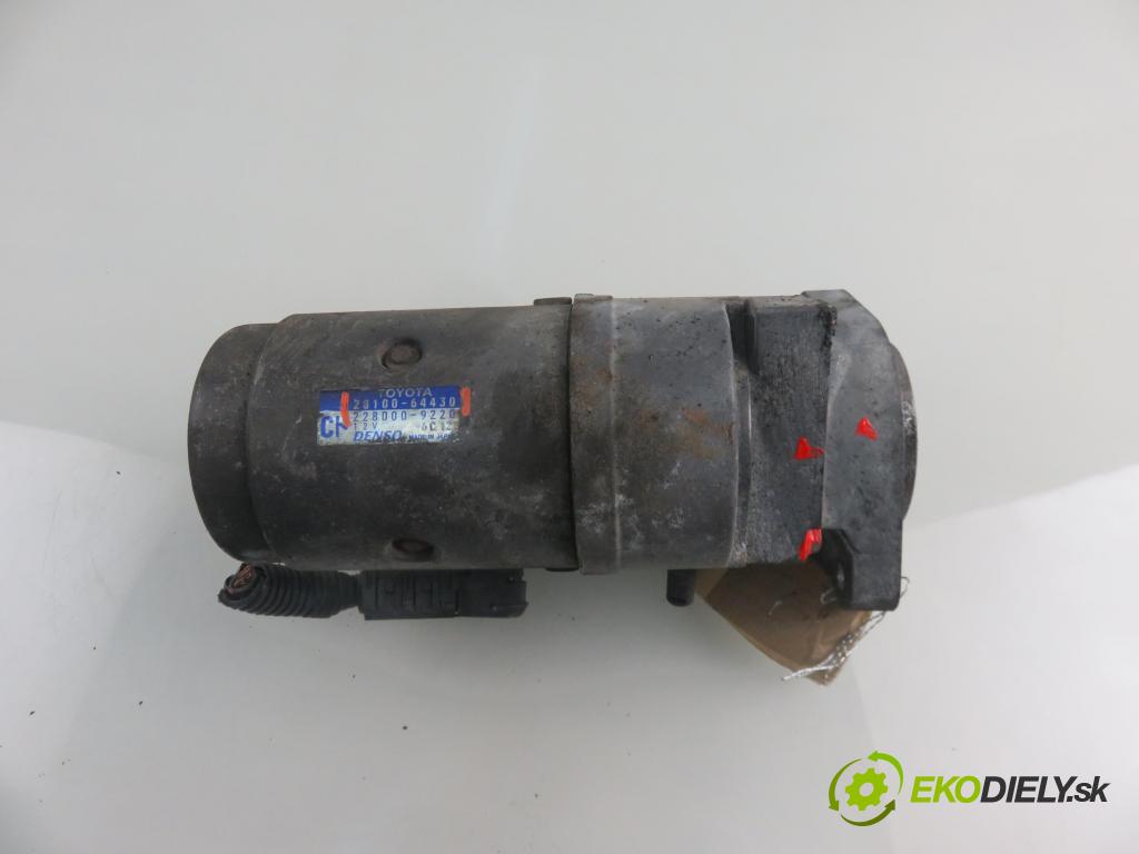 TOYOTA AVENSIS VERSO (_M2_) MINIVAN 2002 85,00 2.0 D (CLM20_) - 1CD-FTV 1995,00 Štartér 2810064430 ; 2280009220 (Štartéry)