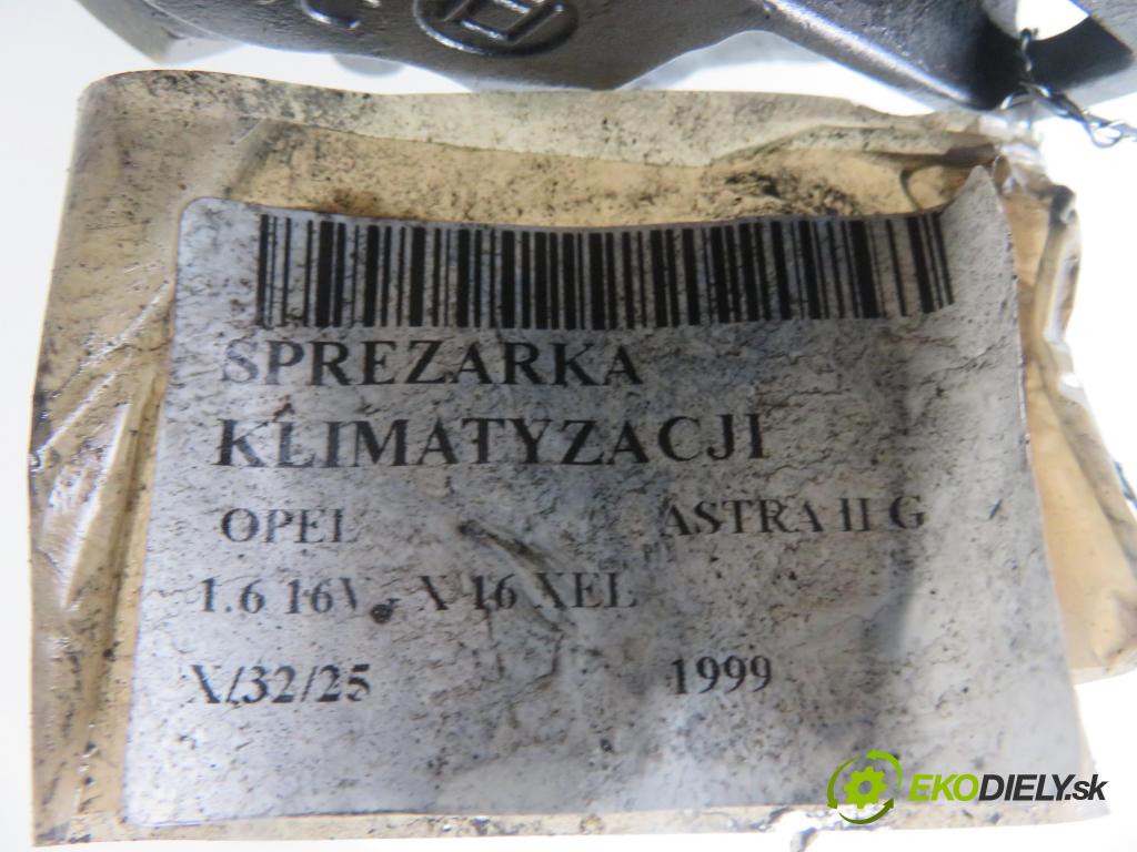 OPEL ASTRA G liftback (T98) HB 1999 74,00 1.6 16V - X 16 XEL 1598,00 KOMPRESOR: klimatizácie 6560524 (Kompresory klimatizácie)