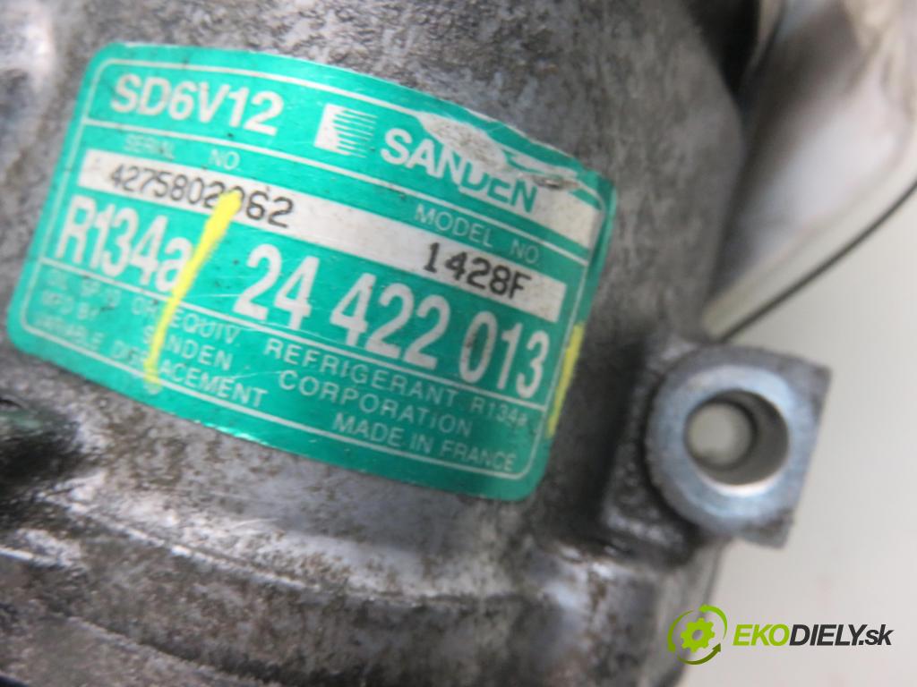 OPEL ASTRA G Kombi (T98) KOMBI 2000 55,00 1.7 DTI 16V - Y 17 DT 1686,00 KOMPRESOR: klimatizace 24422013 (Kompresor klimatizace)