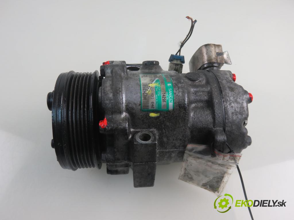 OPEL MERIVA A nadwozie wielkoprzestrzenne (MPV) (X03) HB 2004 74,00 1.7 CDTI 101 - Z 17 DT 1686,00 KOMPRESOR: klimatizace SD6V12 (Kompresor klimatizace)