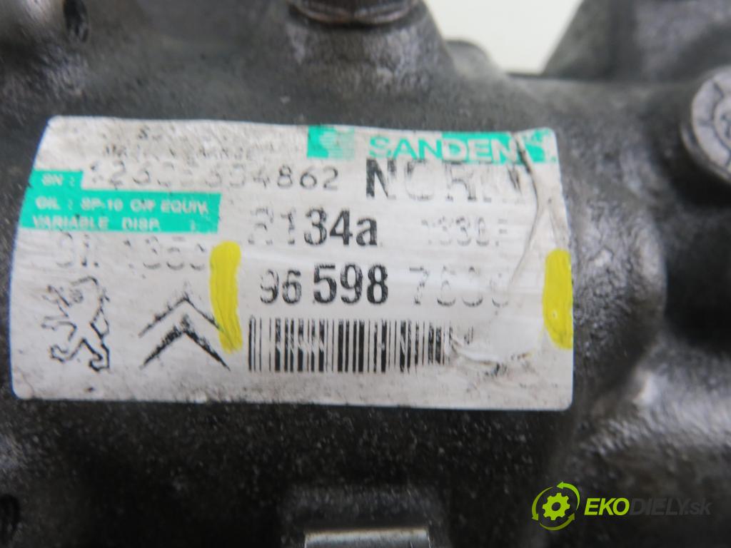 CITROEN C4 Grand Picasso I (UA_) VAN 2008 100,00 2.0 HDi 138 - RHJ (DW10BTED4) 1997,00 KOMPRESOR: klimatizácie 9659876080 (Kompresory klimatizácie)