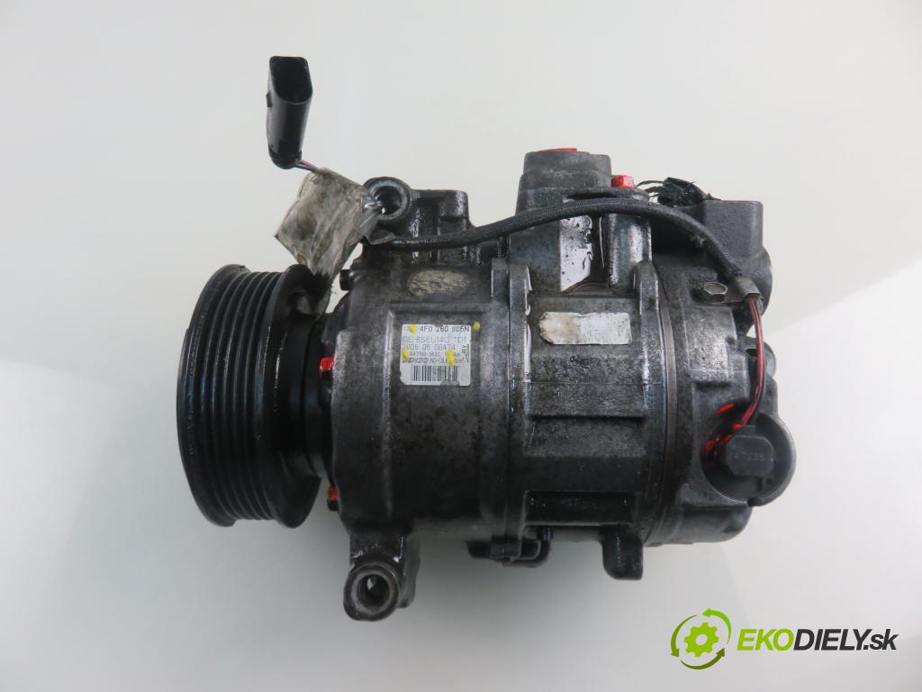 AUDI A6 (4F2, C6) SEDAN 2005 132,00 2.7 TDI 180 - BPP 2698,00 KOMPRESOR: klimatizácie 4F0260805N ; 4471903832 (Kompresory klimatizácie)
