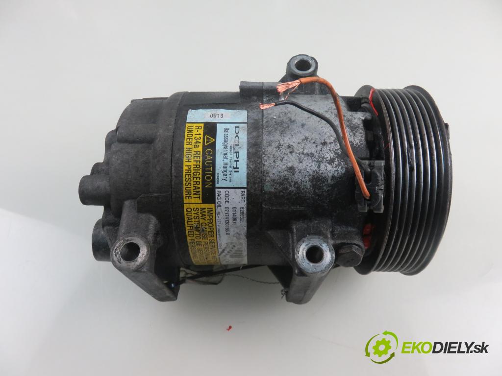 RENAULT SCENIC II (JM0/1_) MINIVAN 2004 88,00 1.9 dCi 120 - F9Q 812 1870,00 KOMPRESOR: klimatizácie (Kompresory klimatizácie)