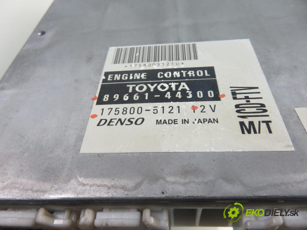 TOYOTA AVENSIS VERSO (_M2_) MINIVAN 2002 85,00 2.0 D (CLM20_) - 1CD-FTV 1995,00 Riadiaca jednotka Motor 8966144300 ; 1758005121