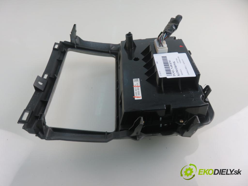 TOYOTA AVENSIS VERSO (_M2_) MINIVAN 2002 85,00 2.0 D (CLM20_) - 1CD-FTV 1995,00 Panel kúrenia KLIMATRONIK 5590044270 ; 1464309625