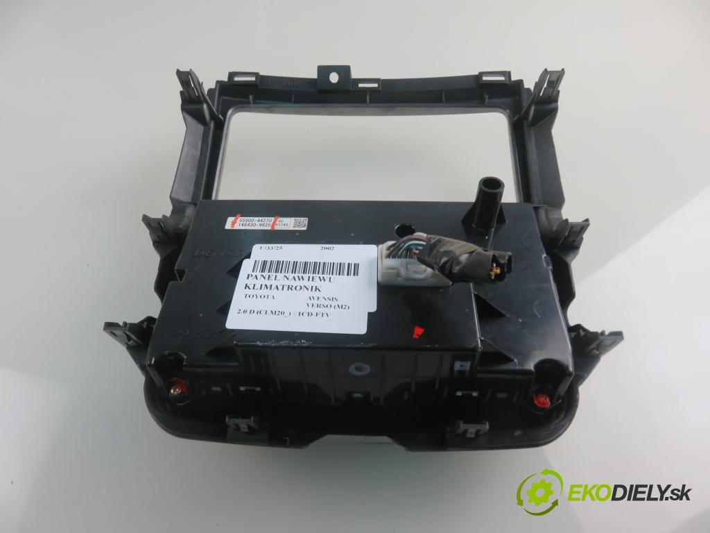 TOYOTA AVENSIS VERSO (_M2_) MINIVAN 2002 85,00 2.0 D (CLM20_) - 1CD-FTV 1995,00 Panel kúrenia KLIMATRONIK 5590044270 ; 1464309625