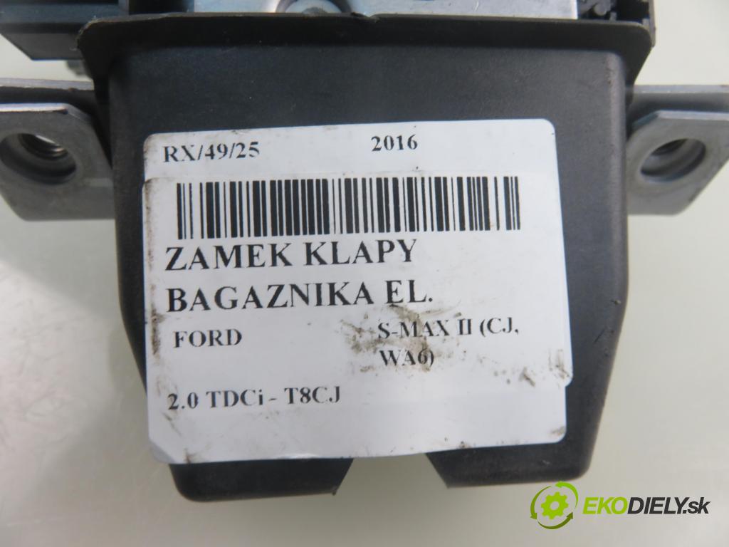 FORD S-MAX II (CJ, WA6) MINIVAN 2016 132,00 2.0 TDCi 180 - T8CJ 1997,00 zámok dveří kufr EL. DS7AN442A66BD