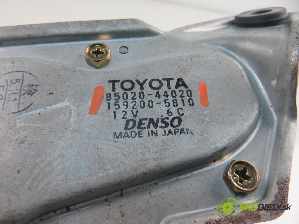 TOYOTA AVENSIS VERSO (_M2_) MINIVAN 2002 85,00 2.0 D (CLM20_) - 1CD-FTV 1995,00 motorek stěrače ZADNÍ: 8502044020 ; 1592005810