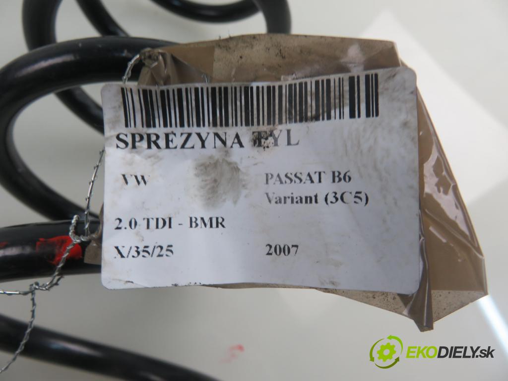 VW PASSAT B6 Variant (3C5) KOMBI 2007 125,00 2.0 TDI - BMR 1968,00 Pružina zadné