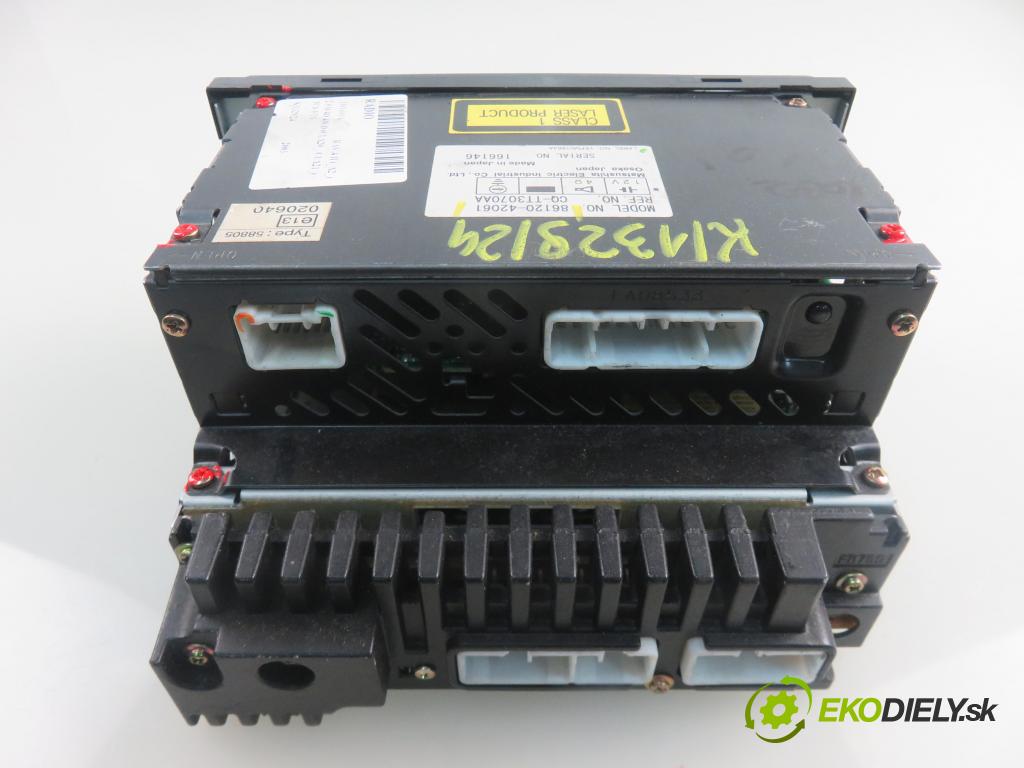 TOYOTA RAV 4 II (_A2_) SUV 2003 85,00 2.0 D-4D 4WD 116 - 1CD-FTV 1995,00 RADIO CD 8612042061