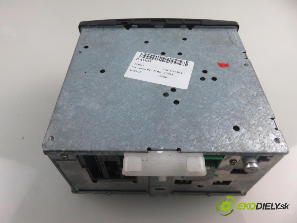 FORD FOCUS (DAW, DBW) HB 2000 66,00 1.8 TDDi 90 - C9DA 1753,00 RADIO YS4F18C815AA