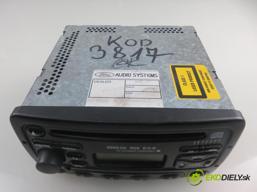 FORD FOCUS (DAW, DBW) HB 2000 66,00 1.8 TDDi 90 - C9DA 1753,00 RADIO YS4F18C815AA