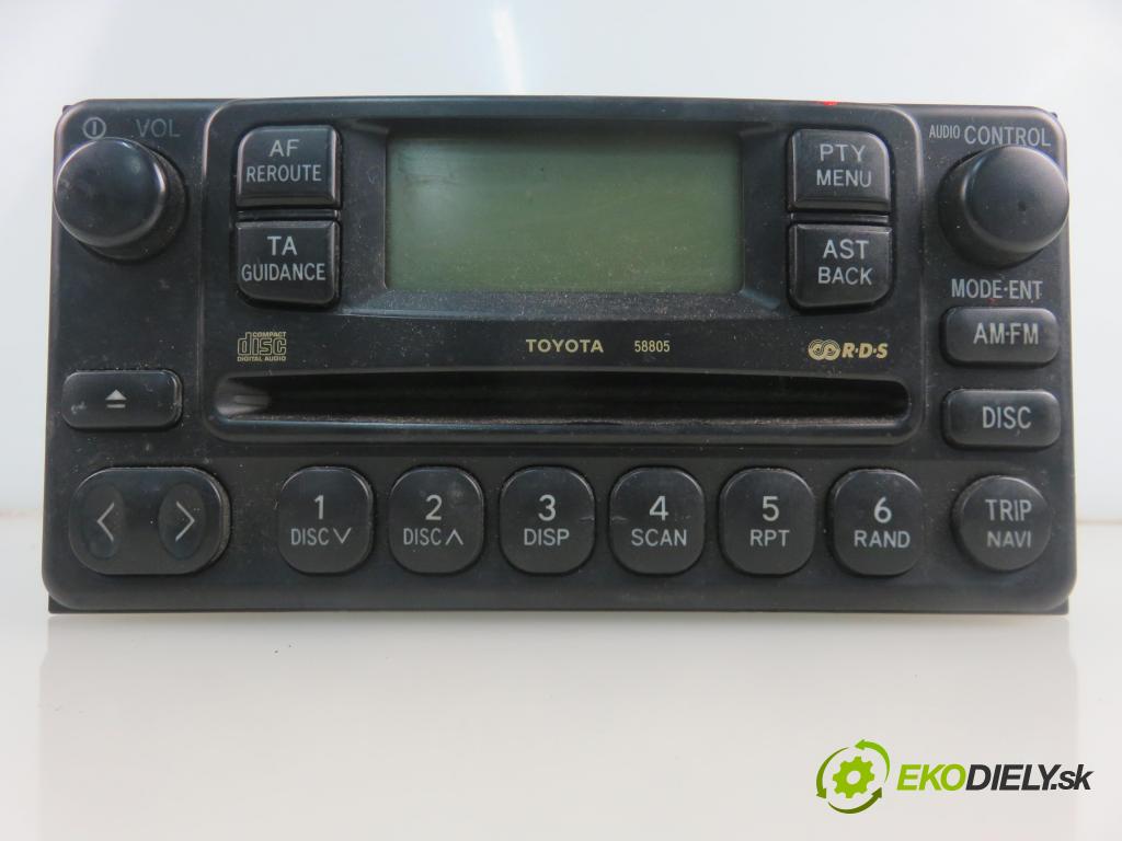 TOYOTA PREVIA (_R3_) MINIVAN 2001 85,00 2.0 D-4D 116 - 1CD-FTV 1995,00 RADIO CD 8612028382