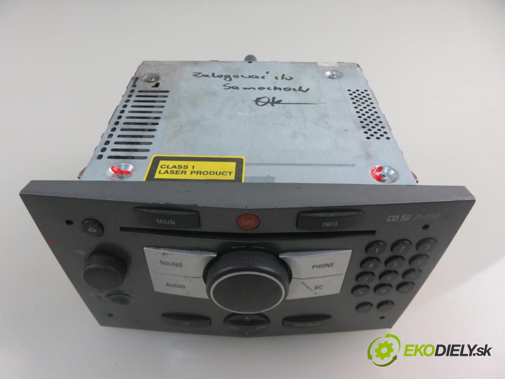 OPEL ASTRA H Kombi (A04) KOMBI 2005 110,00 1.9 CDTI - Z 19 DTH 1910,00 RADIO CD 13157571BF
