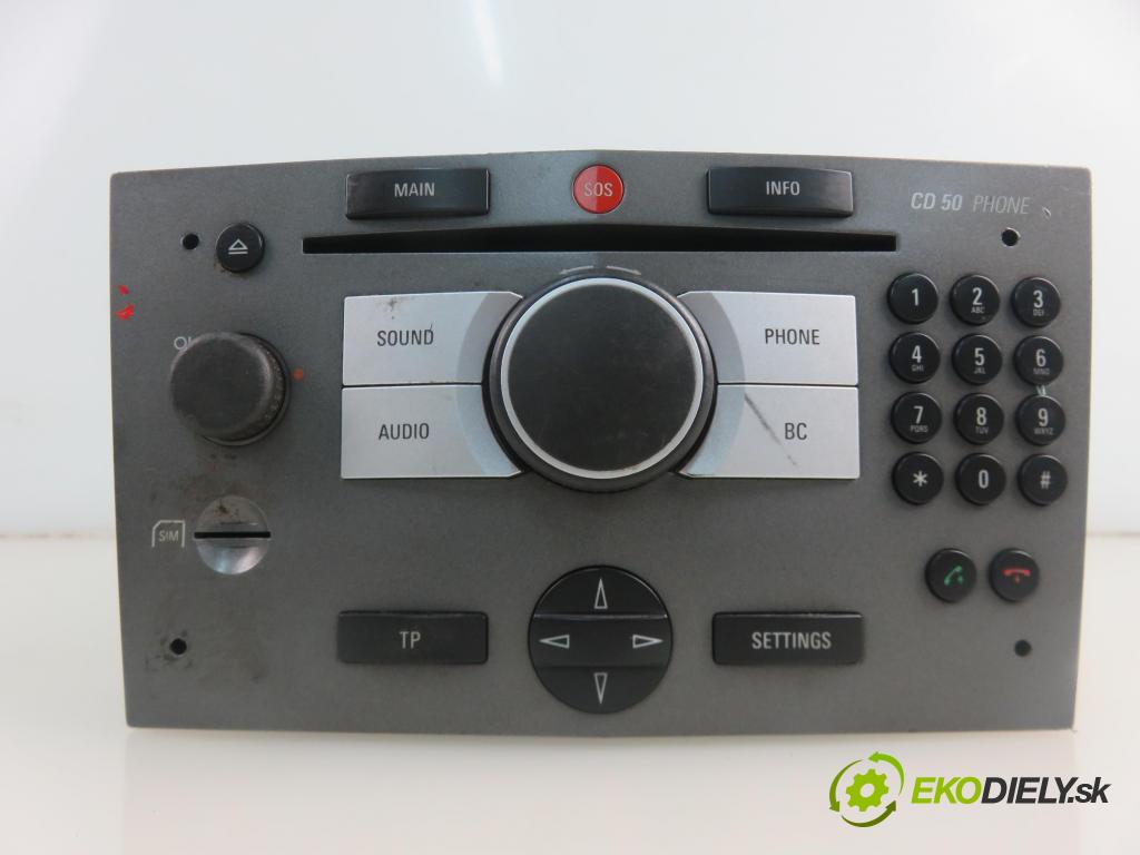 OPEL ASTRA H Kombi (A04) KOMBI 2005 110,00 1.9 CDTI - Z 19 DTH 1910,00 RADIO CD 13157571BF