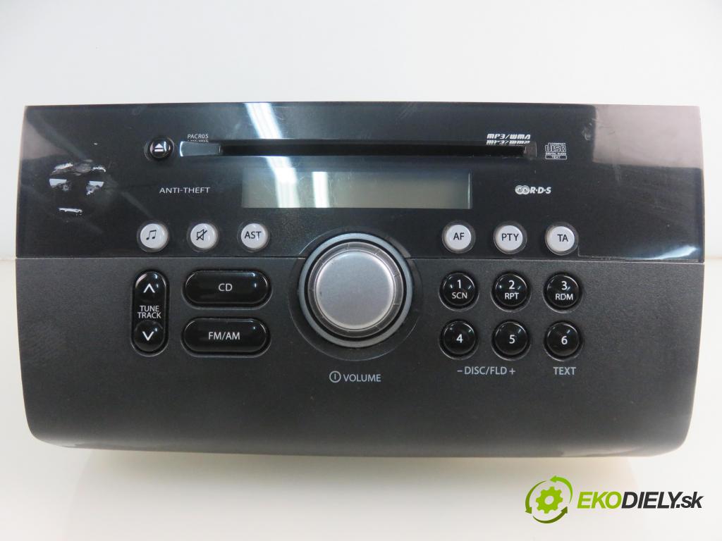 SUZUKI SWIFT III (MZ, EZ) HB 2007 0,00 1.3 4x4 (RS 413) - M13A 1328,00 RADIO CD 3910162J30
