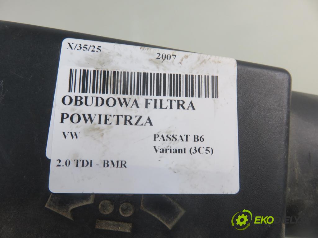VW PASSAT B6 Variant (3C5) KOMBI 2007 125,00 2.0 TDI - BMR 1968,00 Obal filtra vzduchu 3C0129607AS ; 3C0129601BF (Obaly filtrov vzduchu)