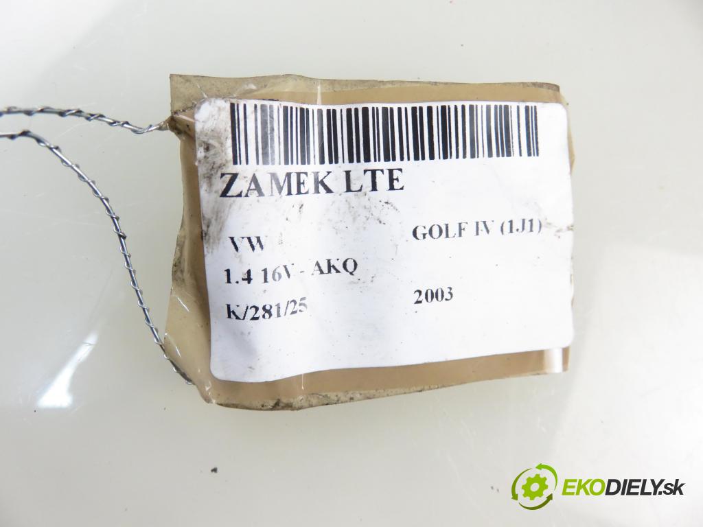 VW GOLF IV (1J1) HB 2003 55,00 1.4 16V 75 - AKQ 1390,00 zámok LTE