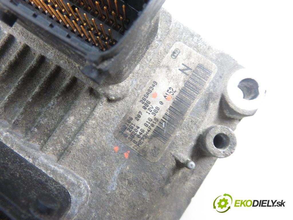 FIAT STILO (192_) HB 2003 59,00 1.2 16V 80 - 188 A5.000 1242,00 Riadiaca jednotka Motor 0261207086 ; 00468183880