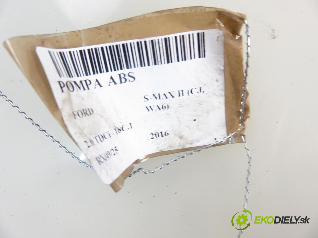 FORD S-MAX II (CJ, WA6) MINIVAN 2016 132,00 2.0 TDCi 180 - T8CJ 1997,00 Pumpa ABS F2GC2C219BJ ; E1GC2C405BJ ; 28515270203 (Pumpy ABS)
