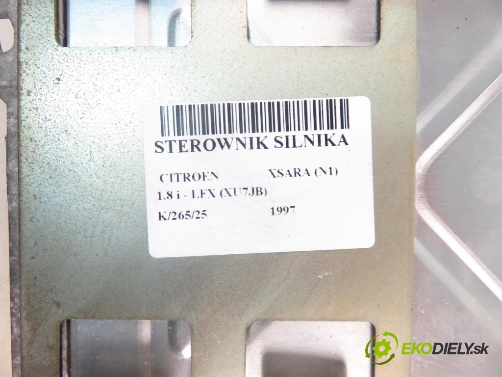 CITROEN XSARA (N1) HB 1997 66,00 1.8 i - LFX (XU7JB) 1761,00 Riadiaca jednotka Motor 9632469380 ; 163222154 ; IAW1AP20