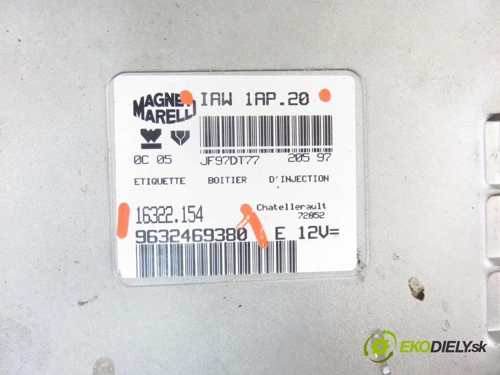 CITROEN XSARA (N1) HB 1997 66,00 1.8 i - LFX (XU7JB) 1761,00 Riadiaca jednotka Motor 9632469380 ; 163222154 ; IAW1AP20