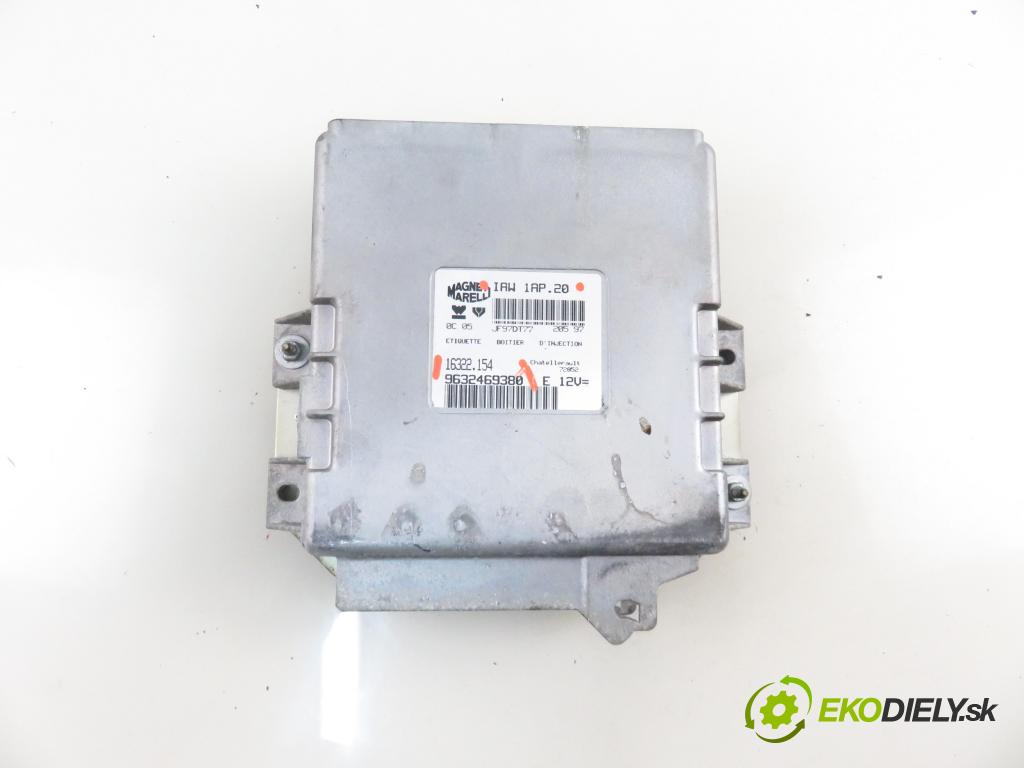 CITROEN XSARA (N1) HB 1997 66,00 1.8 i - LFX (XU7JB) 1761,00 Riadiaca jednotka Motor 9632469380 ; 163222154 ; IAW1AP20