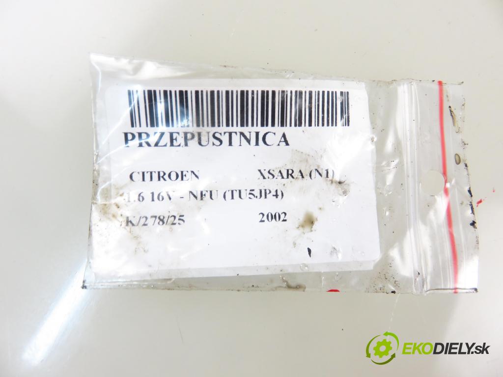 CITROEN XSARA (N1) HB 2002 80,00 1.6 16V 109 - NFU 1587,00 Škrtiaca klapka 0280750085 (Škrtiace klapky)