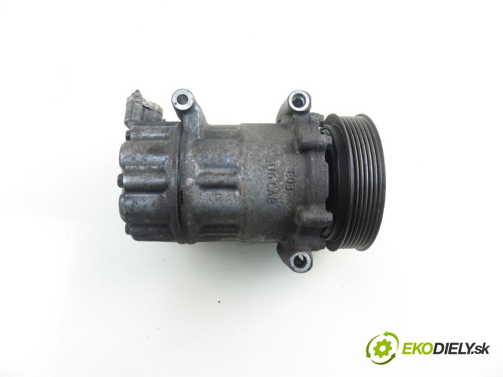 PEUGEOT 307 (3A/C) HB 2005 0,00 1.6 HDi - 9HX (DV6ATED4) 1560,00 KOMPRESOR: klimatizácie 96519910980 (Kompresory klimatizácie)