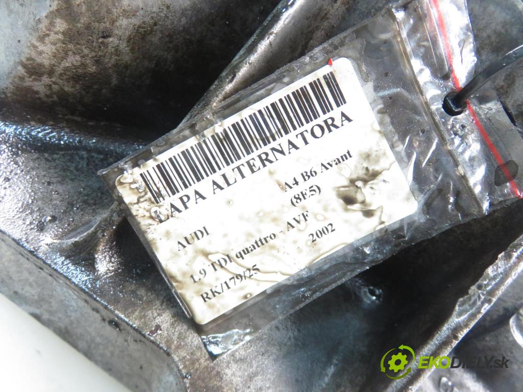 AUDI A4 Avant (8E5, B6) KOMBI 2002 96,00 1.9 TDI quattro - AVF 1896,00 Uchytenie alternátora 038903143AE ; F23470909