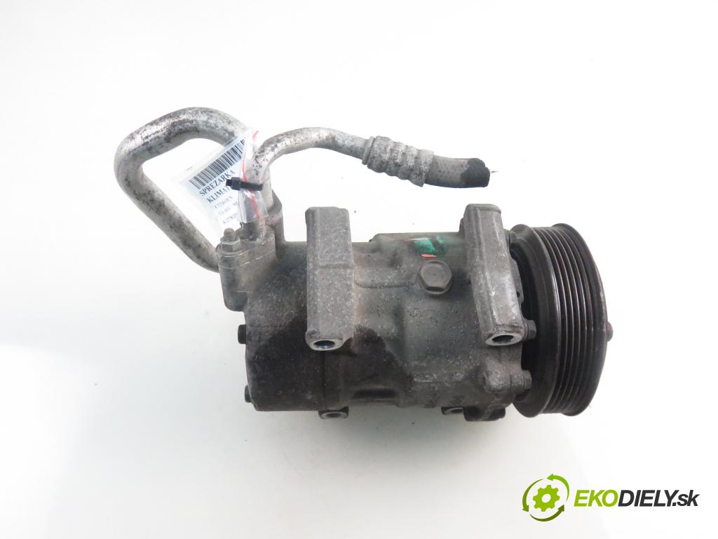 CITROEN XSARA (N1) HB 2002 80,00 1.6 16V 109 - NFU 1587,00 KOMPRESOR: klimatizácie SD6V12 (Kompresor klimatizácie)