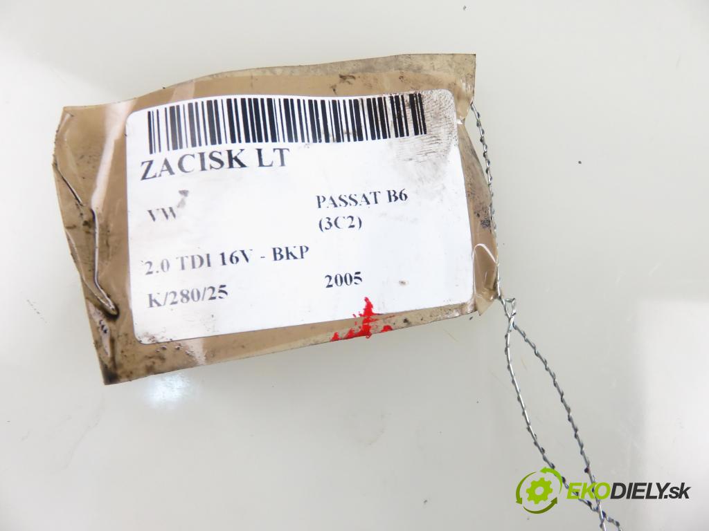 VW PASSAT B6 (3C2) SEDAN 2005 103,00 2.0 TDI 16V - BKP 1968,00 Brzdič strmeň LT